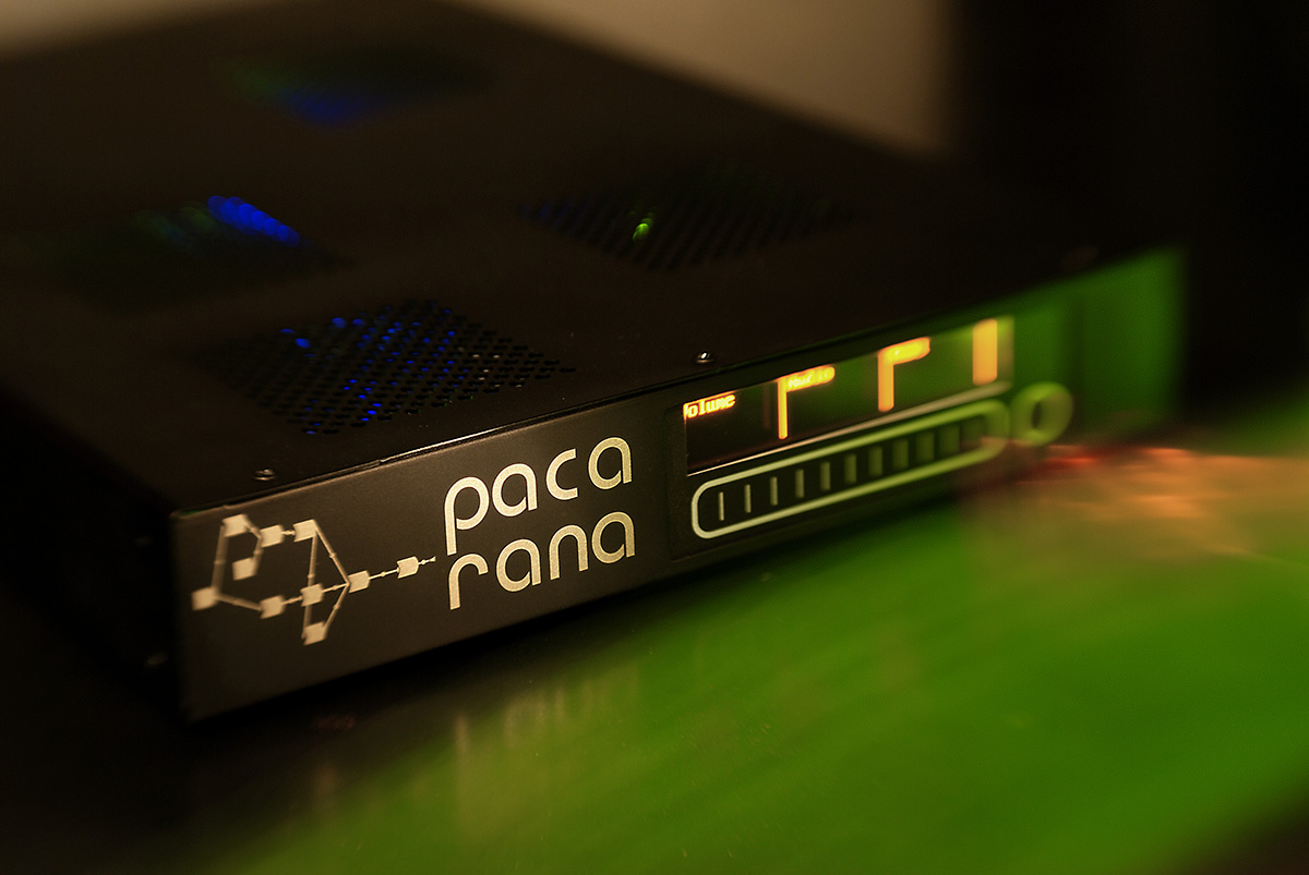 Image of Kyma's hardware engine, the Pacarana